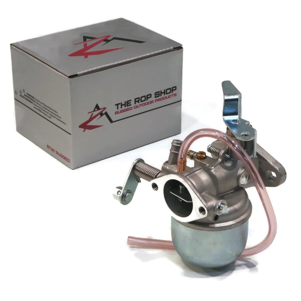 The ROP Shop EZGO 2 Cycle Carburetor Assembly front view for reliable golf cart performance.