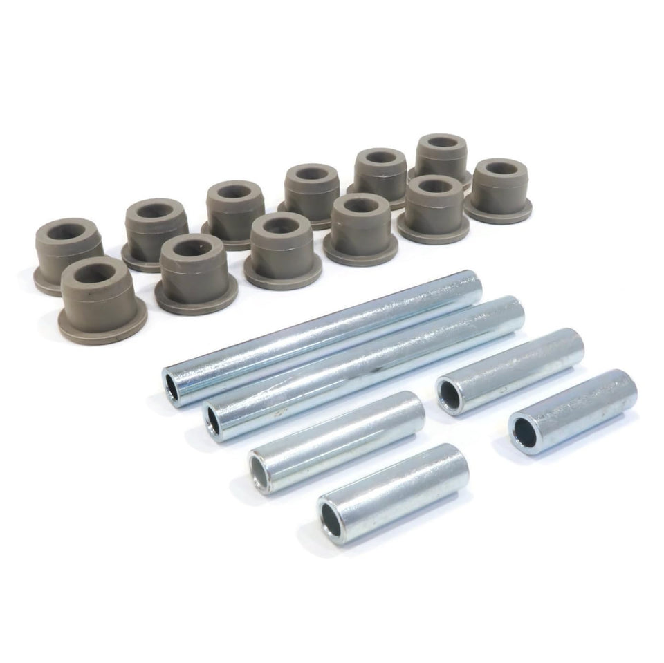 The ROP Shop front end bushing kit for Club Car image1 reduces suspension noise.