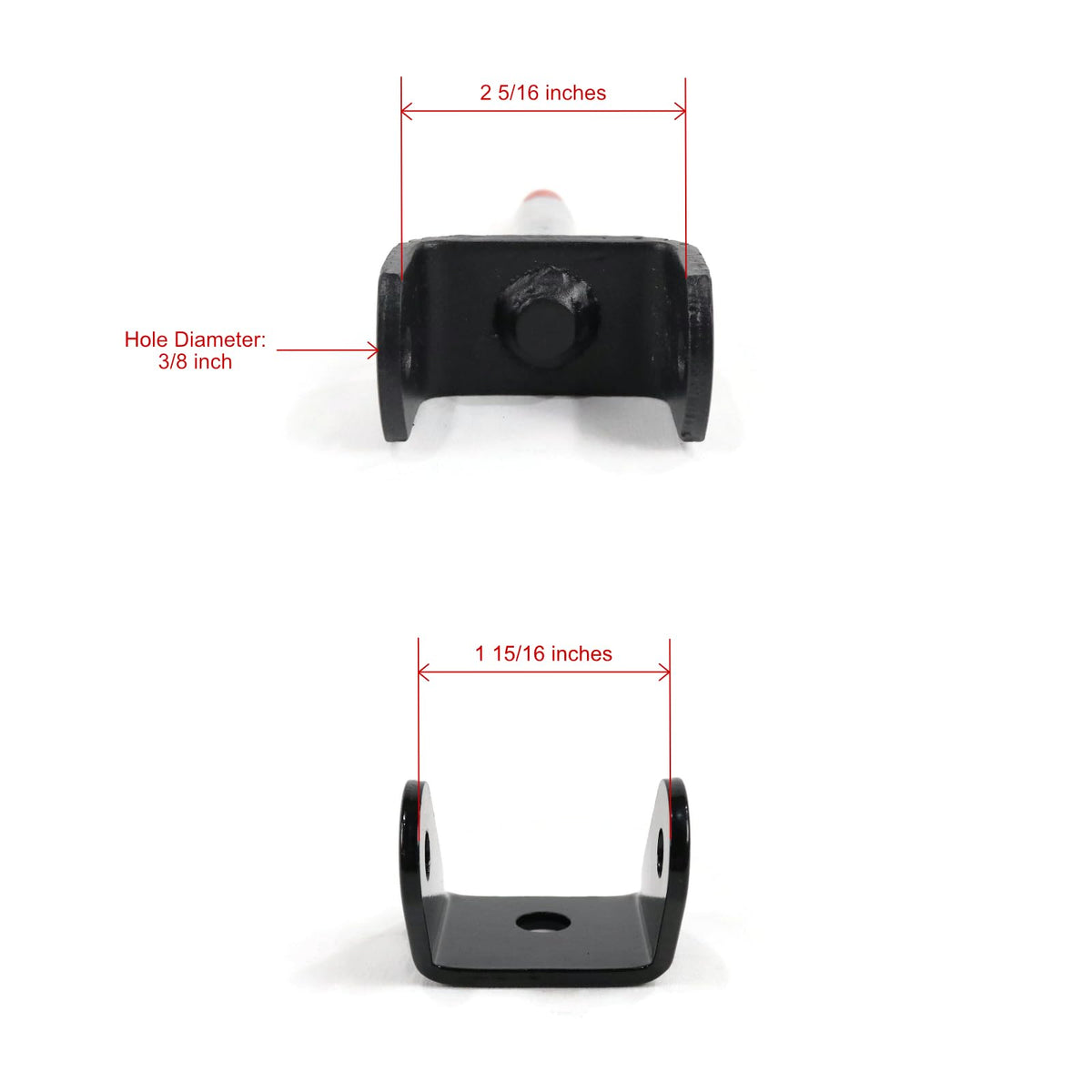 The ROP Shop king pins provide sturdy pivots for smoother steering.