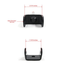 The ROP Shop king pins provide sturdy pivots for smoother steering.