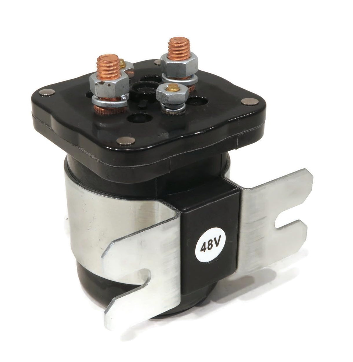 The ROP Shop solenoid terminals close-up image focuses on high-quality terminals.