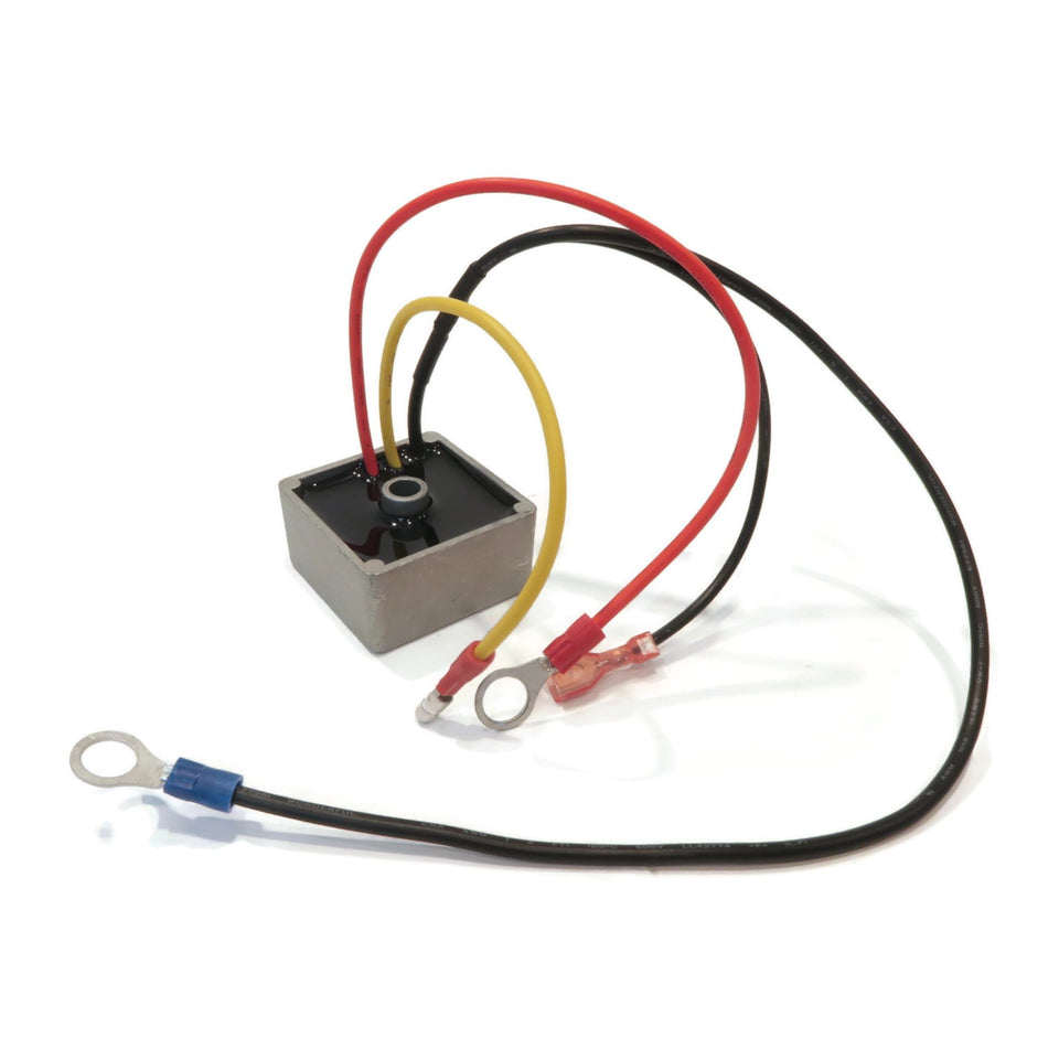 The ROP Shop voltage regulator rectifier for Club Car 1015777 ensures stable electrical performance.