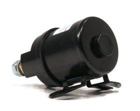 The ROP Shop solenoid mounted on a golf cart engine in action.