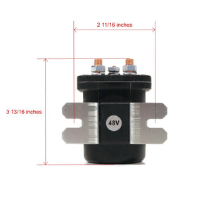The ROP Shop Yamaha G19 G22 solenoid assembly image emphasizes compatibility for 1995 - present carts.