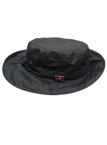 The Weather Company Golf waterproof hat folded for compact packing