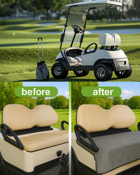 ThermoHalo golf cart accessory, a gift-ready seat cover for golfers