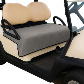 ThermoHalo two-seat golf cart seat cover with universal fit for EZGO, Yamaha, and Club Car