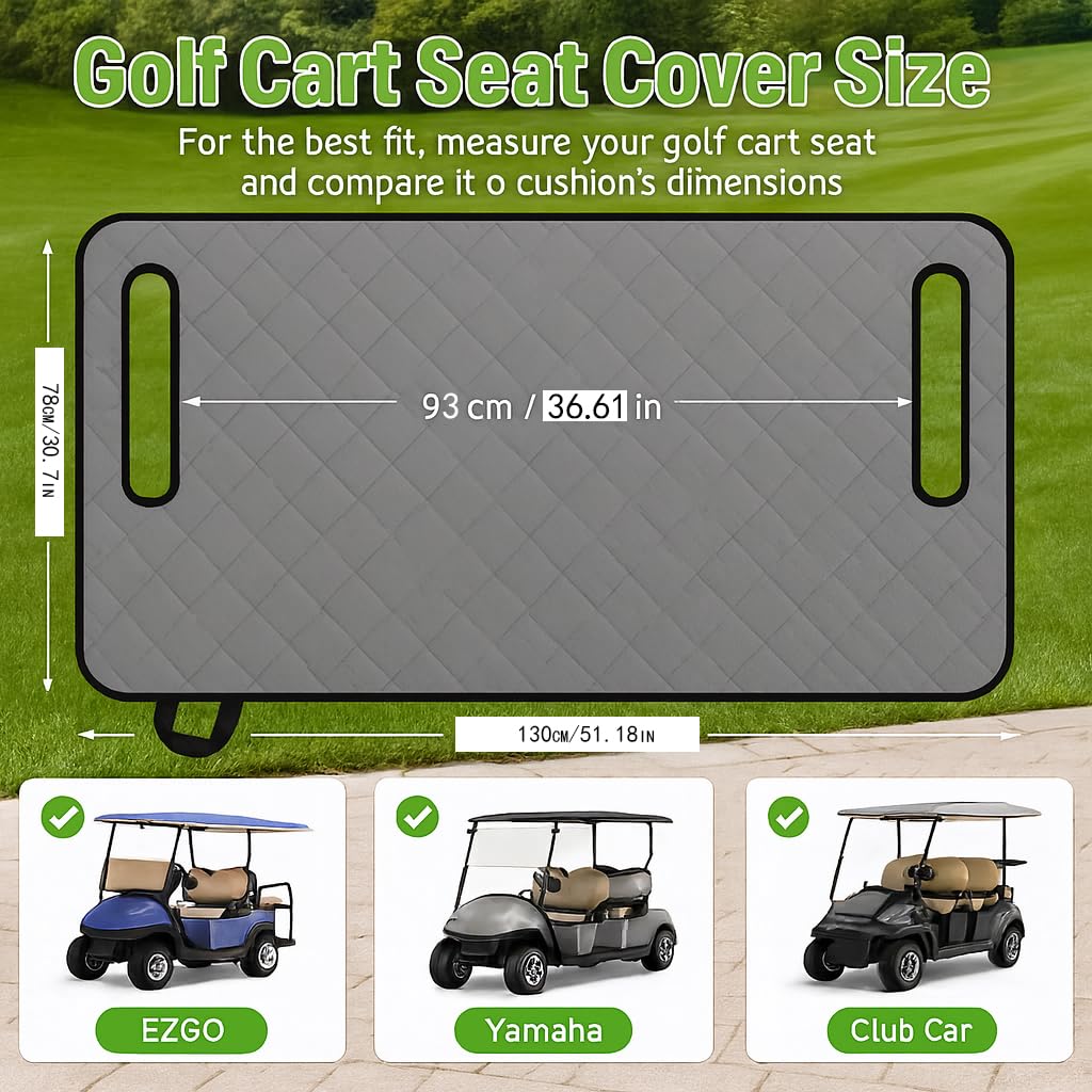ThermoHalo waterproof seat blanket with non-slip bottom protects seats in wet conditions