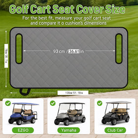 ThermoHalo waterproof seat blanket with non-slip bottom protects seats in wet conditions