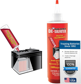 Thermoil De-Sulfater for golf-cart batteries restores sulfated cells.