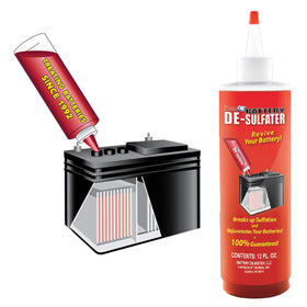 Thermoil De-Sulfater breaks down sulfation on lead-acid plates.