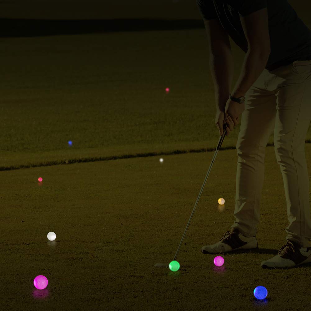 THIODOON six-pack glow balls for indoor and outdoor fun