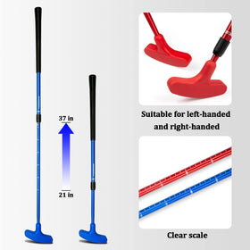 THIODOON aluminum alloy shaft with ergonomic grip for durability.