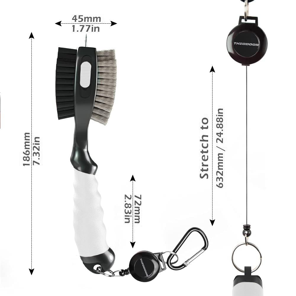 THIODOON dual-brush heads reach grooves for deeper cleaning.