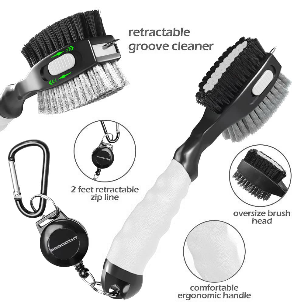 THIODOON groove cleaner with sharpener removes dirt from grooves.