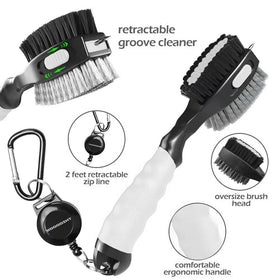 THIODOON groove cleaner with sharpener removes dirt from grooves.