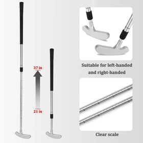 THIODOON durable aluminum shaft enhances feel and longevity during training.