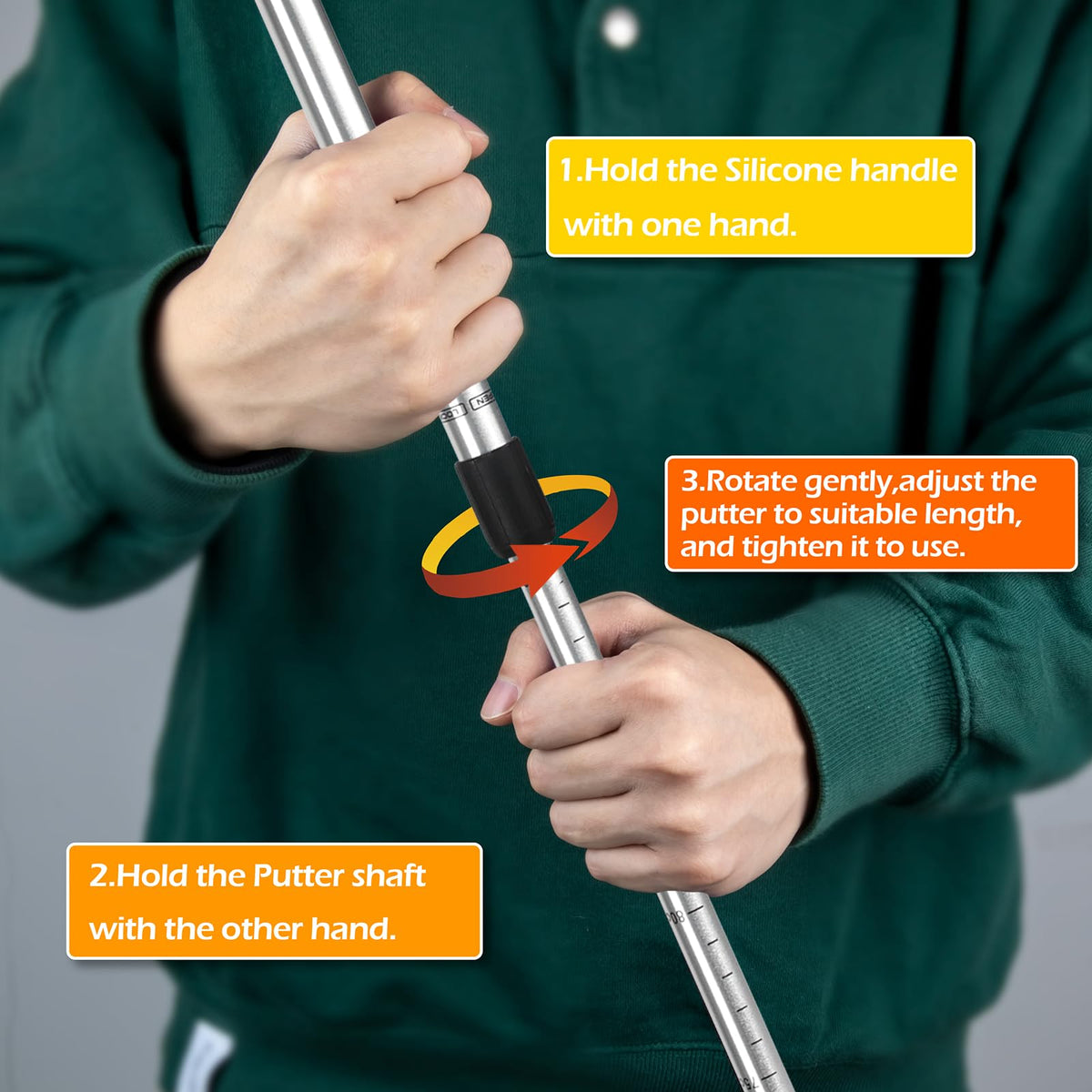 THIODOON all-ages putter suits families for shared golf practice at home.