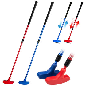 THIODOON two-way golf putter design enables versatile right- and left-handed play.