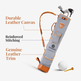 Thorza Sunday Golf Bag adjustable shoulder strap for comfortable wear
