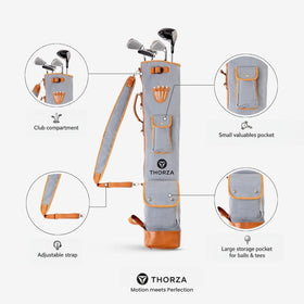Thorza Sunday Golf Bag lightweight compact design for easy carrying