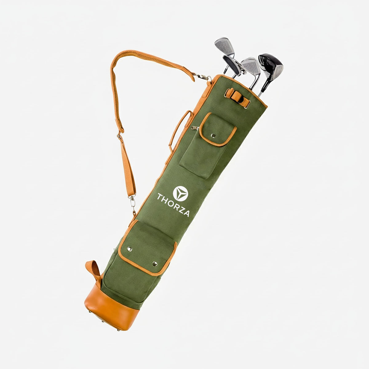 Thorza Sunday Golf Bag adjustable shoulder strap enhances comfort during long rounds