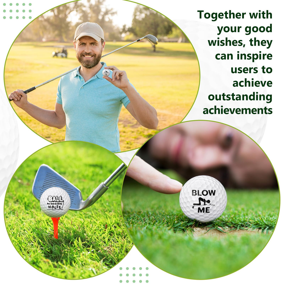 Threan golf gifts for men make a memorable birthday surprise with humor and practicality.