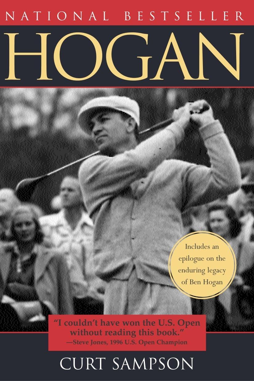 Three Rivers Press Hogan: A Biography cover—ideal for golf history enthusiasts.