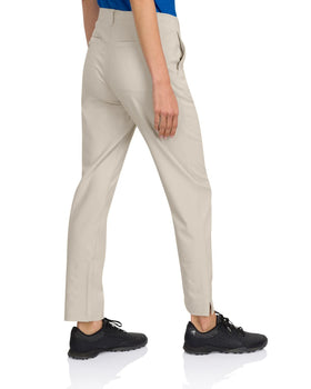Three Sixty Six Golf Links pants, golf-shoe-friendly fit, neat and snag-free on the course