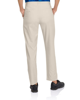 Three Sixty Six Golf Links pants, side-split hem, secure fit over the shoe
