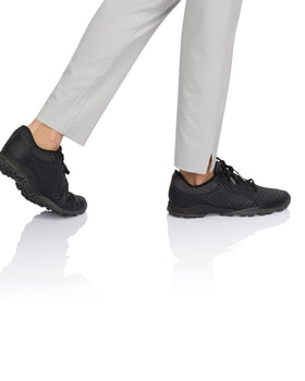 Three Sixty Six Pants Links four-way stretch supports full mobility in swing