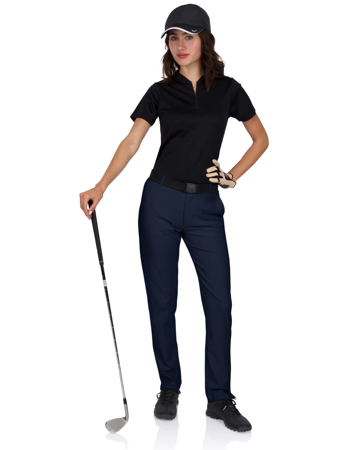 Three Sixty Six pants demonstrate moisture-wicking performance on course.