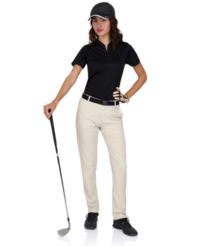 Three Sixty Six women's quick dry golf pants with 4-way stretch for unrestricted swings