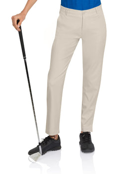 Three Sixty Six ankle-length golf pants for a streamlined course look.