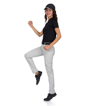 Three Sixty Six women's quick dry golf pants fabric-weave display moisture-wicking performance for active play