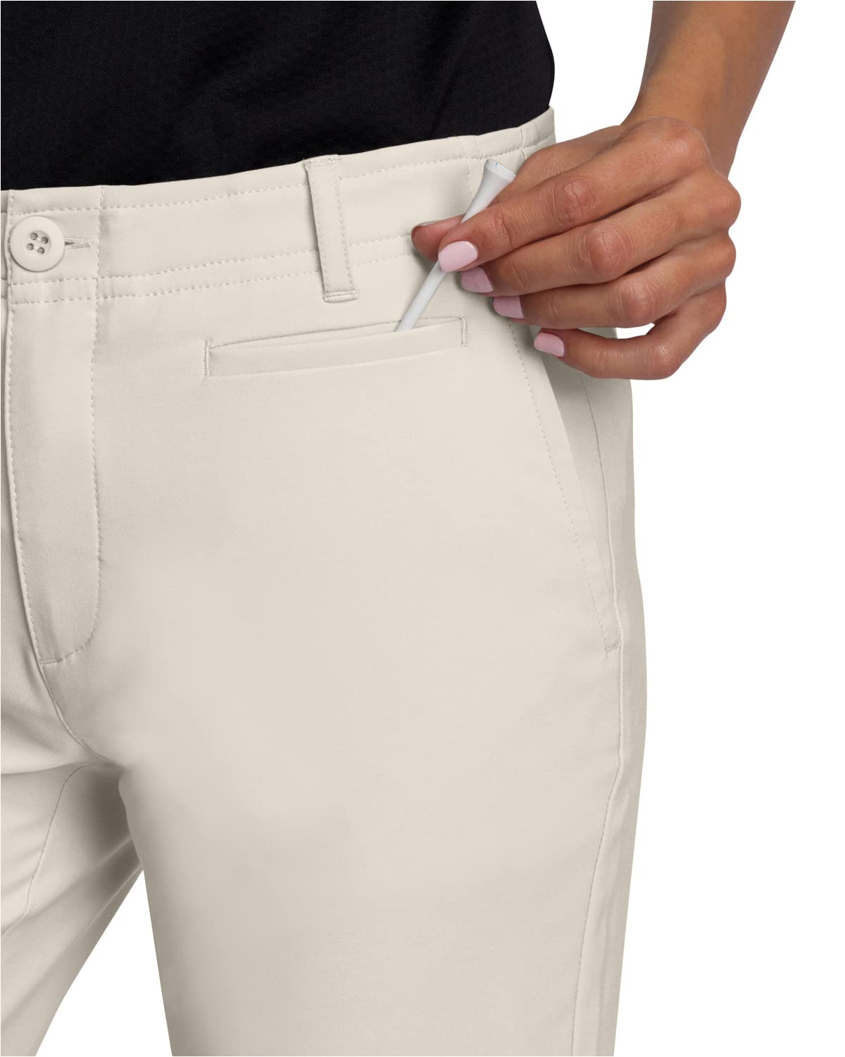 Three Sixty Six women's quick dry golf pants with UPF 50+ protection for sun safety