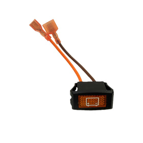 TIGYMSD 48V warning light dash-mount shown on the dashboard for quick status checks.