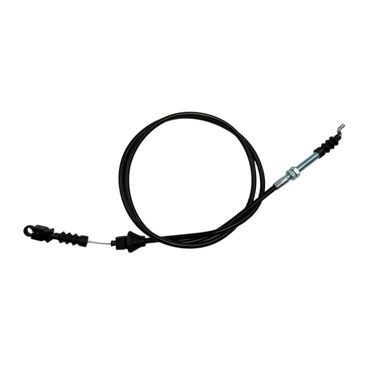 TIGYMSD throttle cable close-up highlights governor-to-carb installation concept.