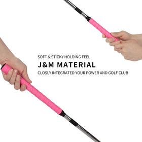 TIJYSH tape applied on a golf club during regripping for stability.