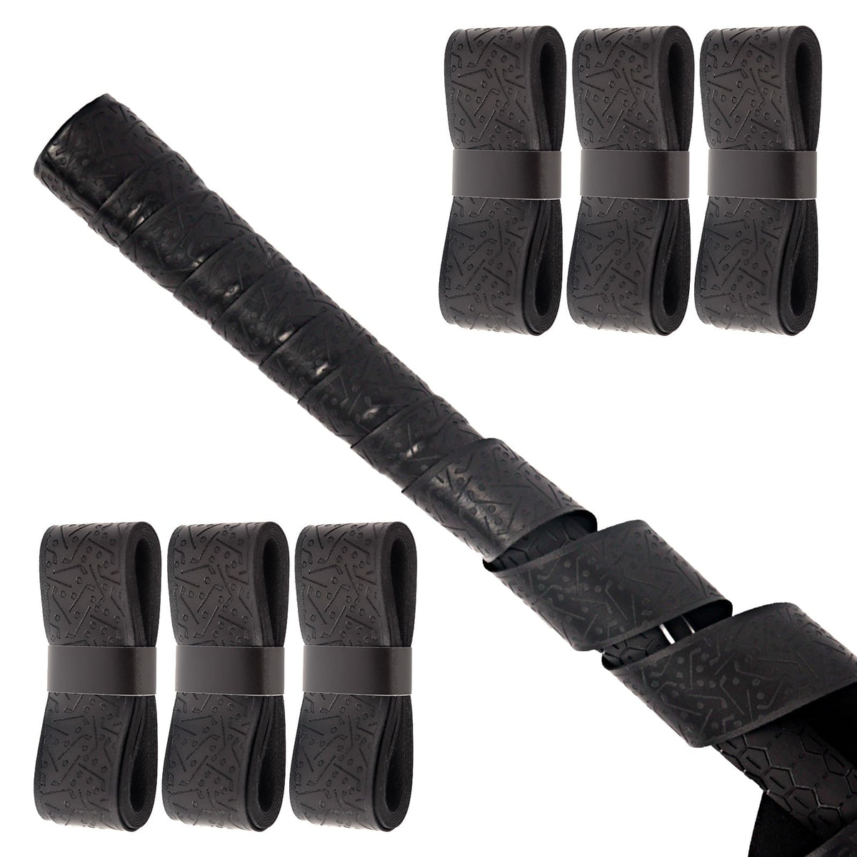 TIJYSH golf grip wrapping tapes pack image showing fresh, secure regrip potential.