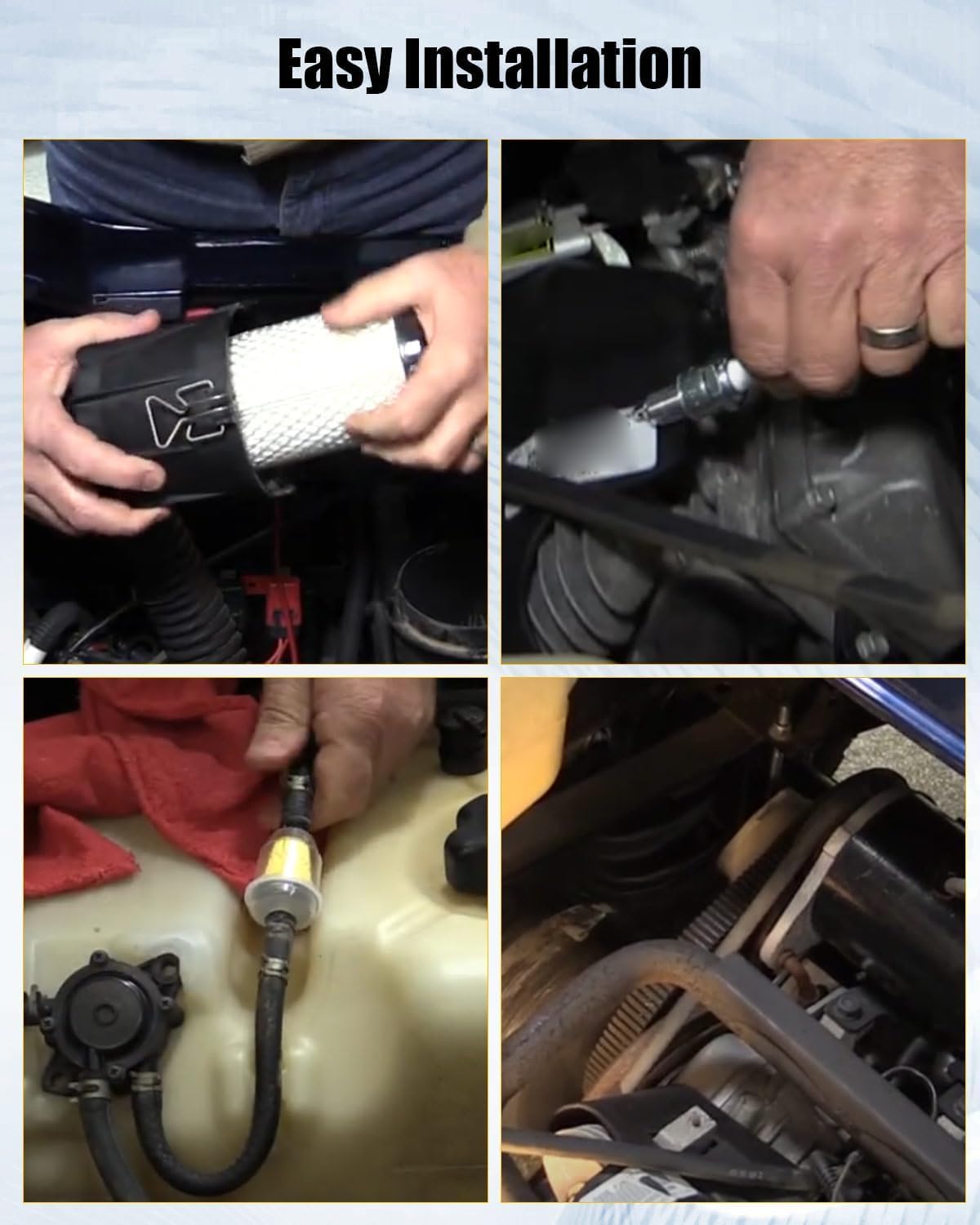 TikScience oil filter 607454 closeup suggests durable filtration for smoother operation.