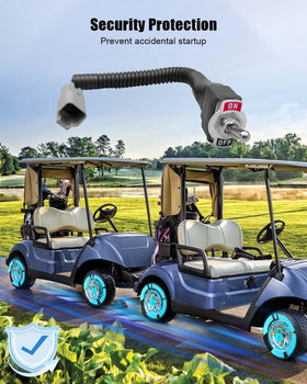 Tow mode safety features protect the motor during maintenance.