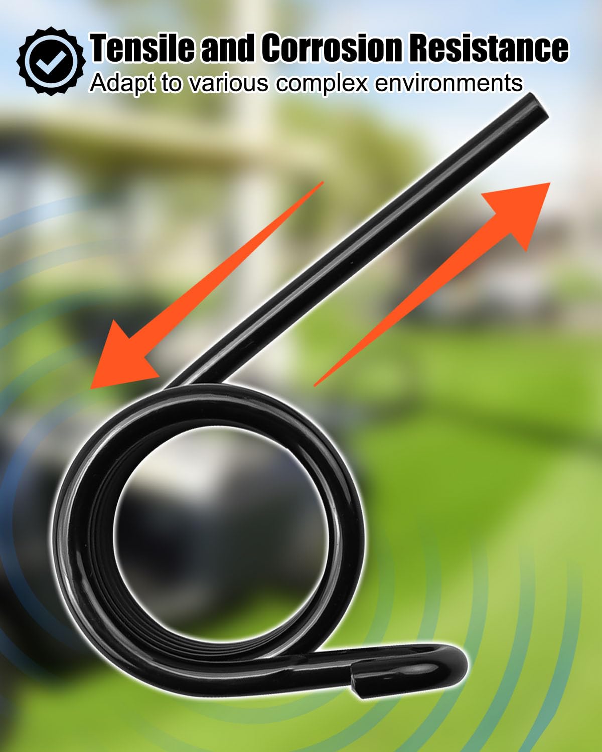 TikScience hill brake return spring fits Yamaha G1–G22 golf carts perfectly.