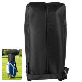 TIMCORR golf bag cover protects gear from rain and dust during travel.