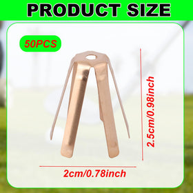 Tinoyal golf shims universal six-leg brass on display demonstration.