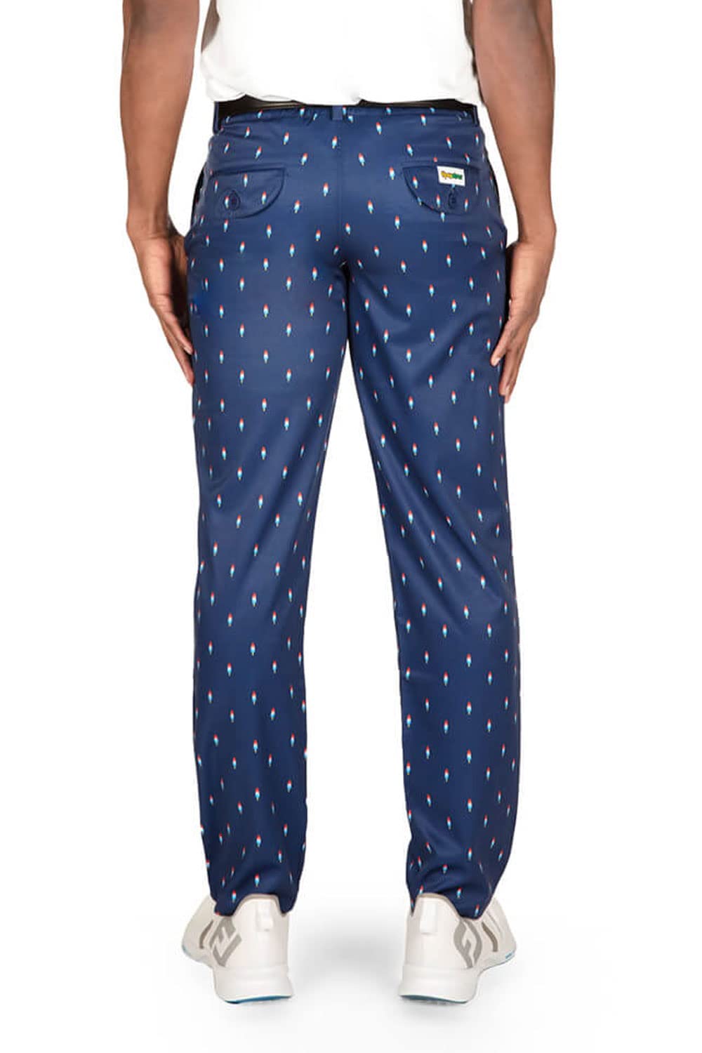 Tipsy Elves Grand Finale pants offer ultra-soft comfort for long rounds.