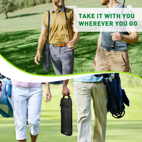 Tirrinia golf cooler bag lightweight and compact design onyx