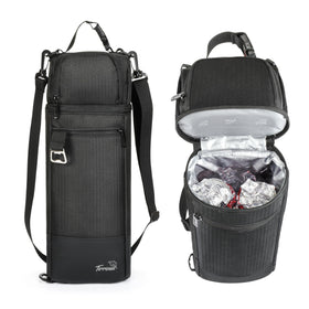 Tirrinia golf cooler bag on cart keeps drinks cold during a round