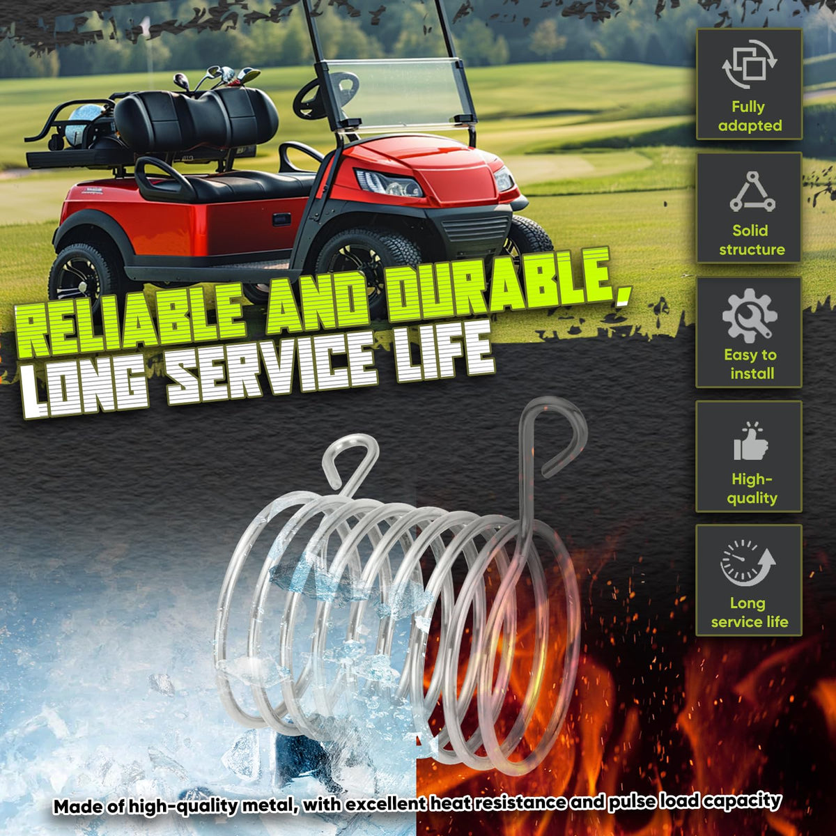 Titaniarm durable resistor performance with OEM 1010215 specification label