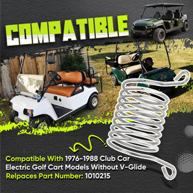 Titaniarm resistor assembly installation view showing seamless Club Car compatibility